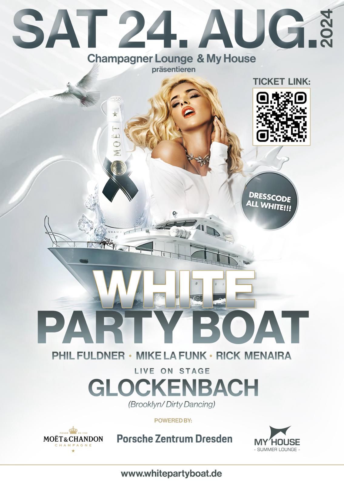 WHITE BOAT Ticket